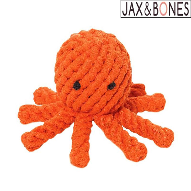 犬のおもちゃ Jax Bones ロープトイ Octopus タコ 犬のおもちゃ Jax Bones ロープトイ Octopus タコ