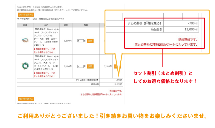 お得なセット割引き　説明10